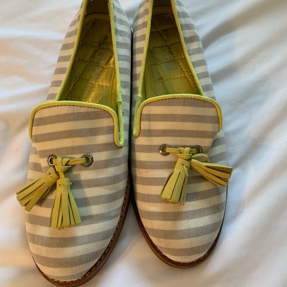 Sperry Top Sider Striped Loafers